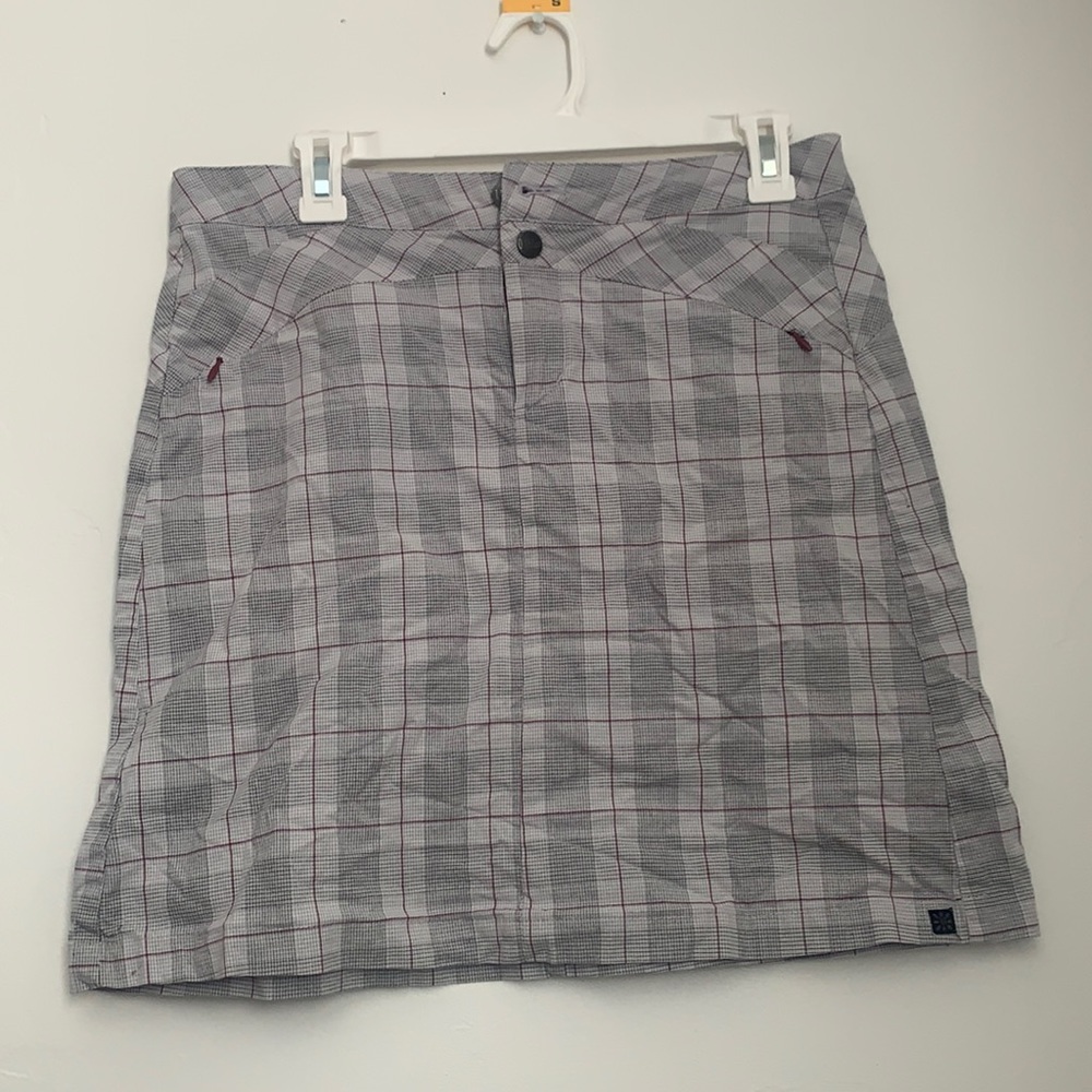 grey plaid shirt size 4 from royal robbins